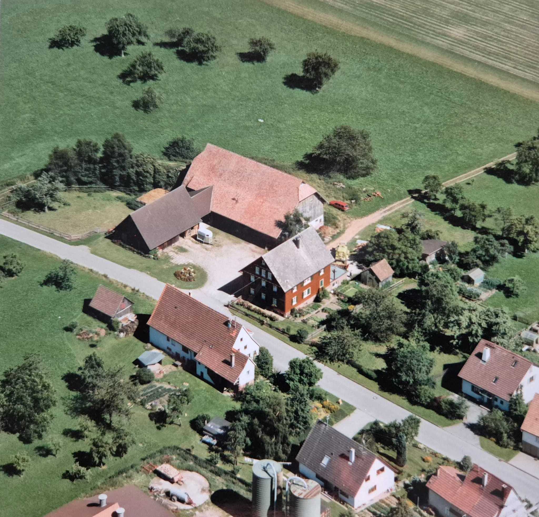 Luftaufnahme vom Schanzenhof