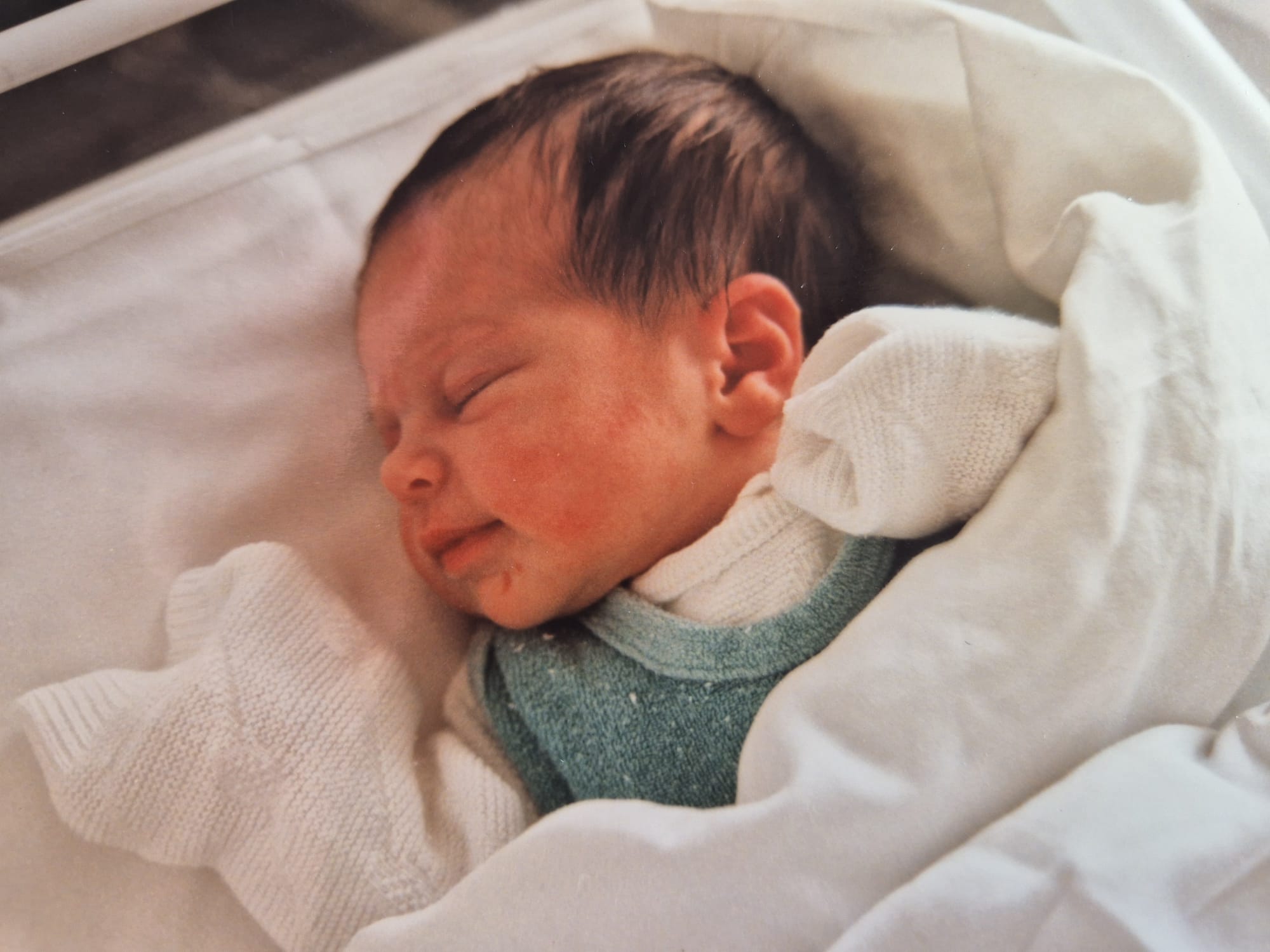 Ann-Kathrin als Baby 1996