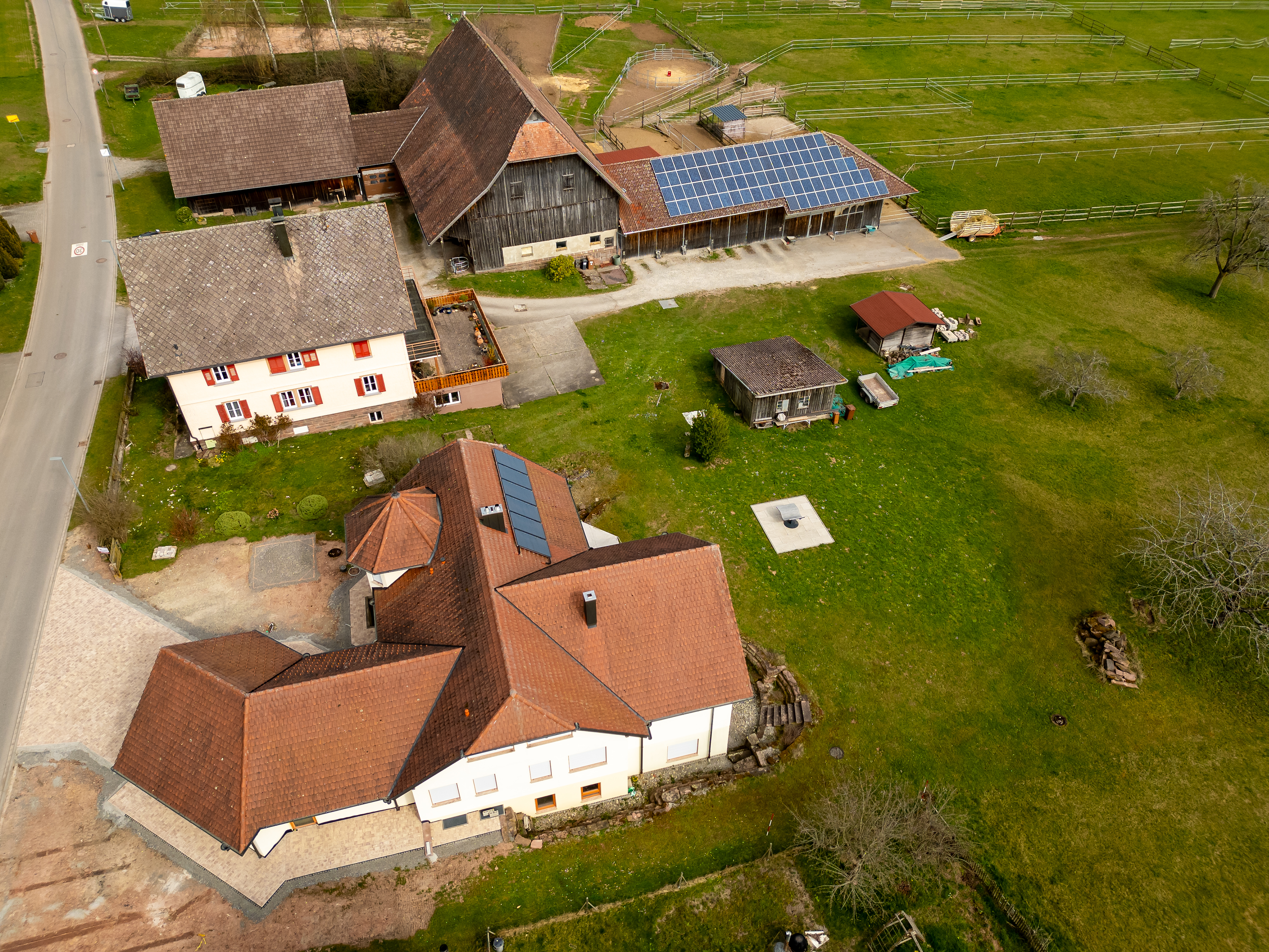 Schanzenhof Luftaufnahme